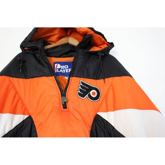 Vintage Philadelphia Flyers Hockey Puffy Jacket - Picture 2 of 6